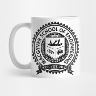 WHITE ART - MacGyver School of Engineering Mug